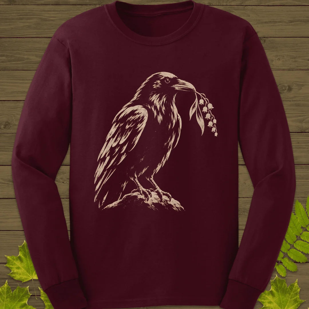 Lily Raven Long Sleeve in Maroon