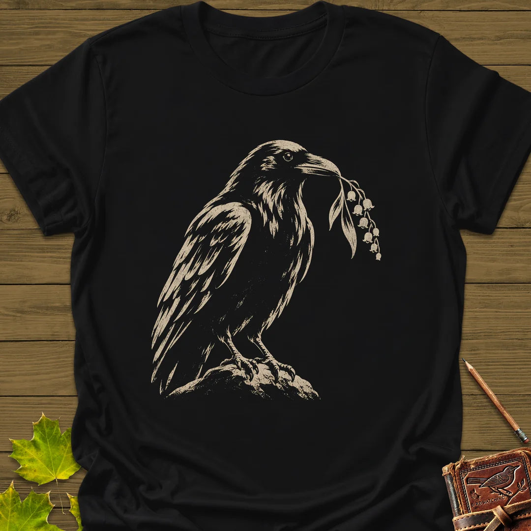 Lily Raven T-Shirt in Black