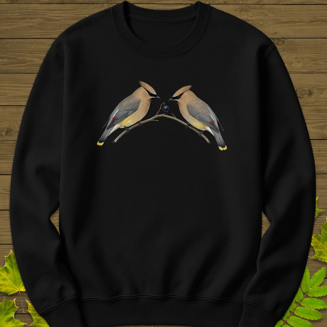 Berry Handoff Sweatshirt in Black