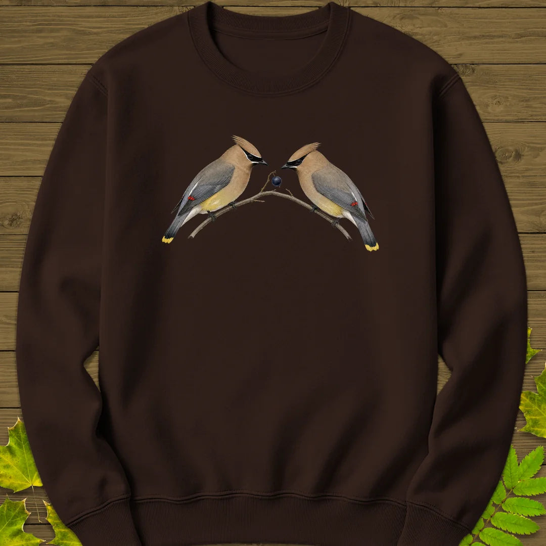 Berry Handoff Sweatshirt in Dark Chocolate