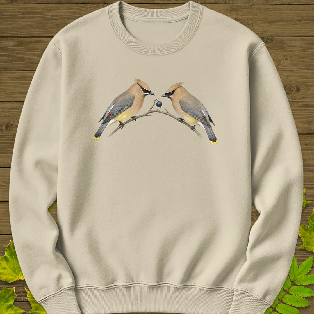 Berry Handoff Sweatshirt in Sand