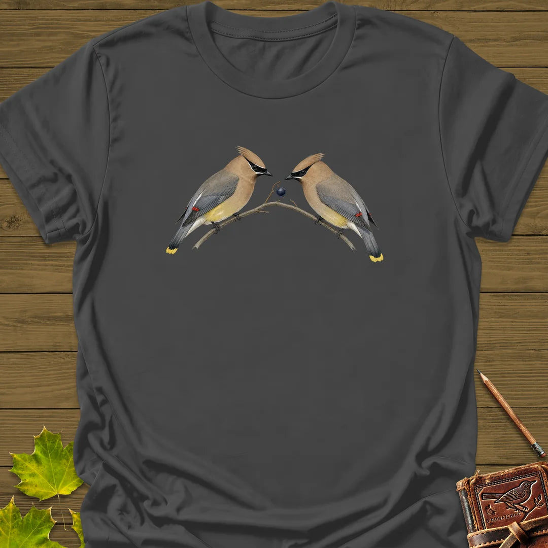 Berry Handoff T-Shirt in Charcoal