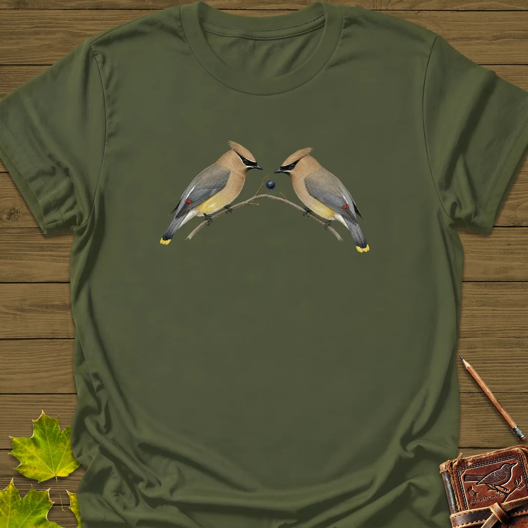 Berry Handoff T-Shirt in Military Green
