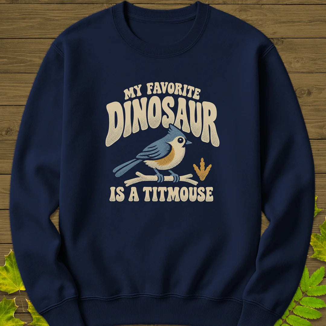 Favorite Dinosaur Sweatshirt in Navy