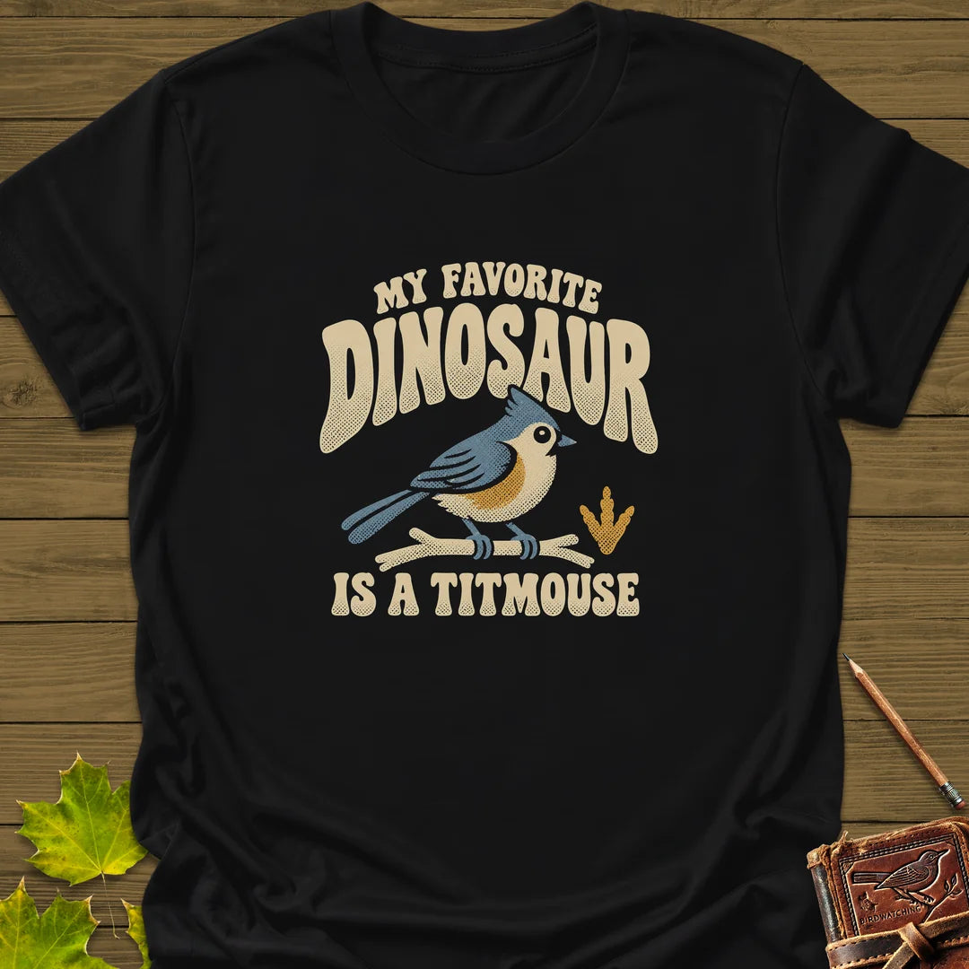 Favorite Dinosaur T-Shirt in Black