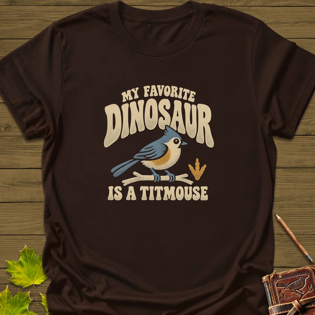 Favorite Dinosaur T-Shirt in Dark Chocolate