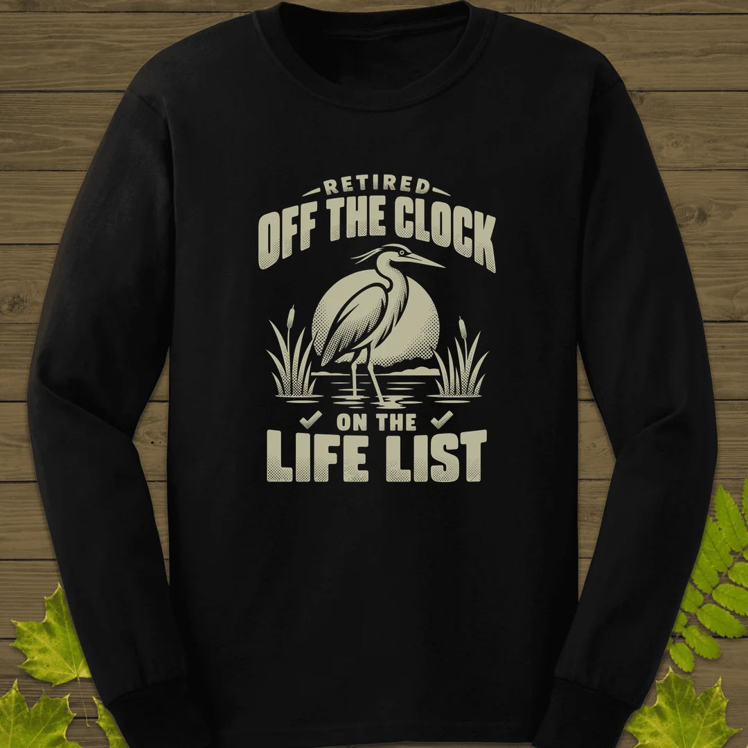Off The Clock Long Sleeve in Black