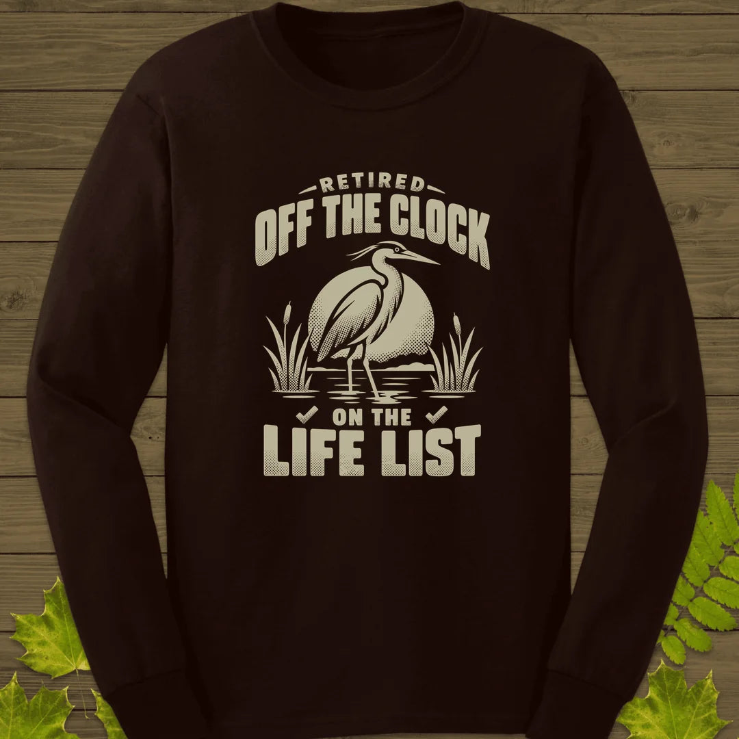 Off The Clock Long Sleeve in Dark Chocolate