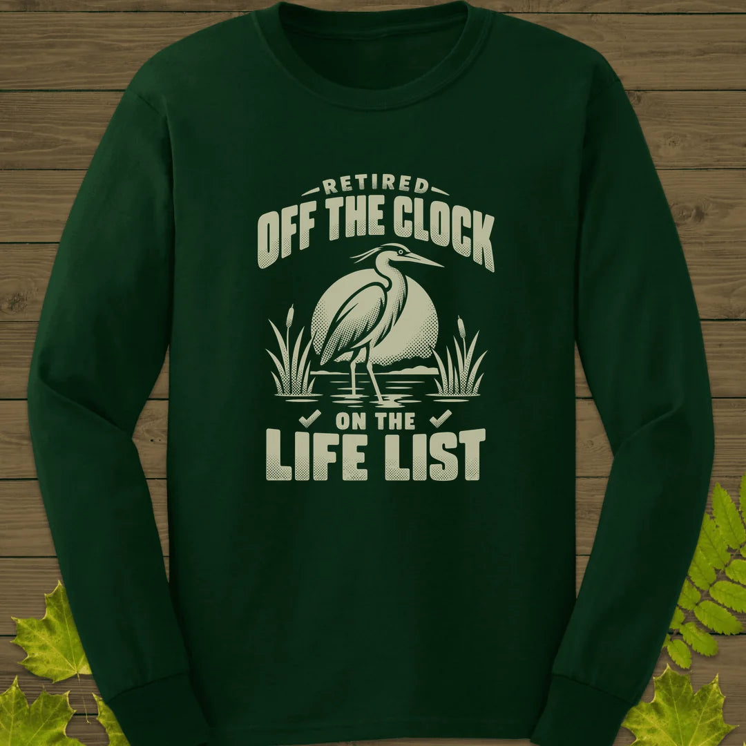 Off The Clock Long Sleeve in Forest Green