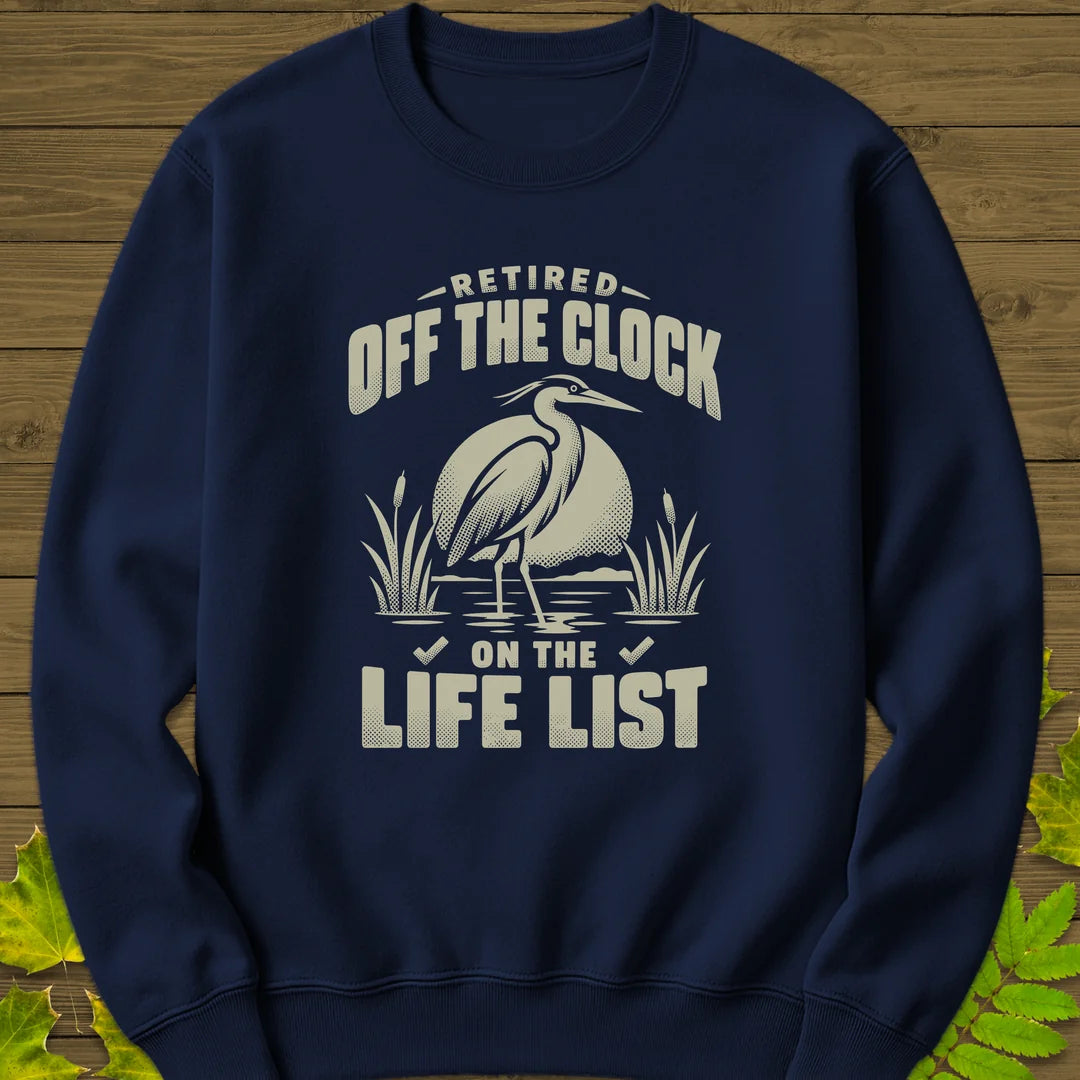Off The Clock Sweatshirt in Navy