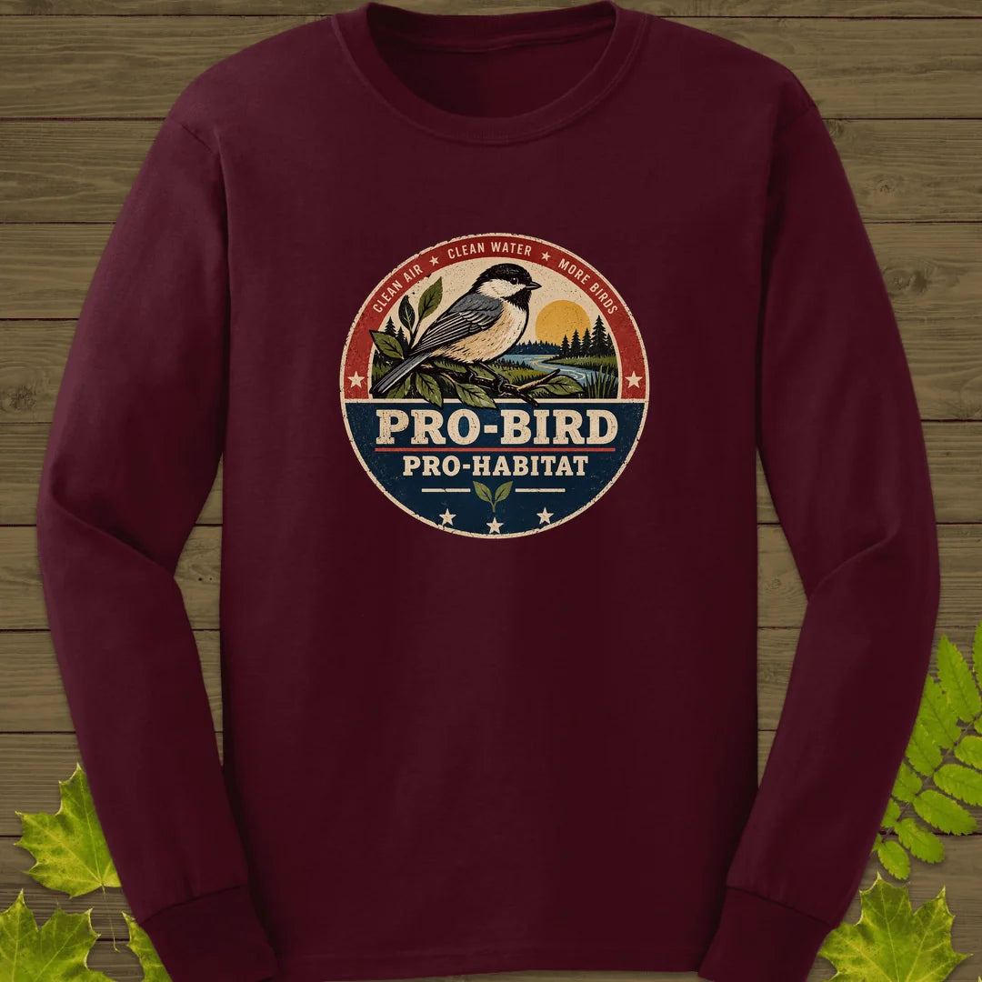 Pro-Habitat Long Sleeve in Maroon