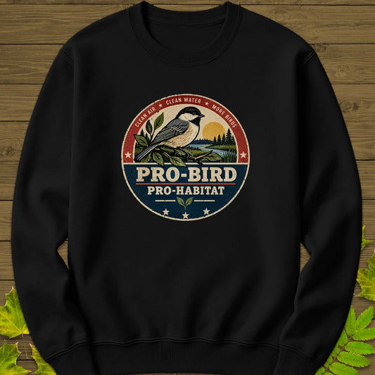 Pro-Habitat Sweatshirt in Black