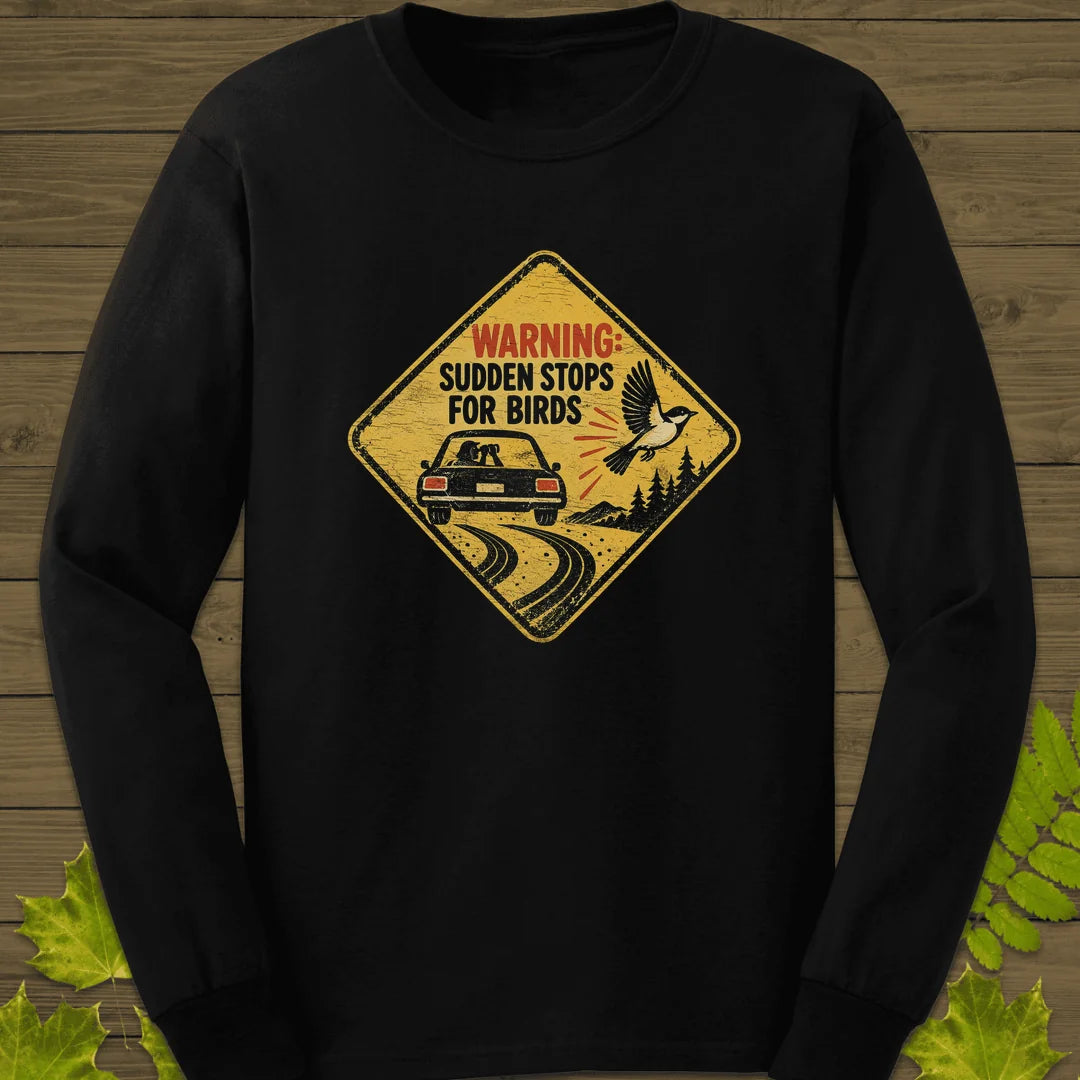 Sudden Stops Long Sleeve in Black