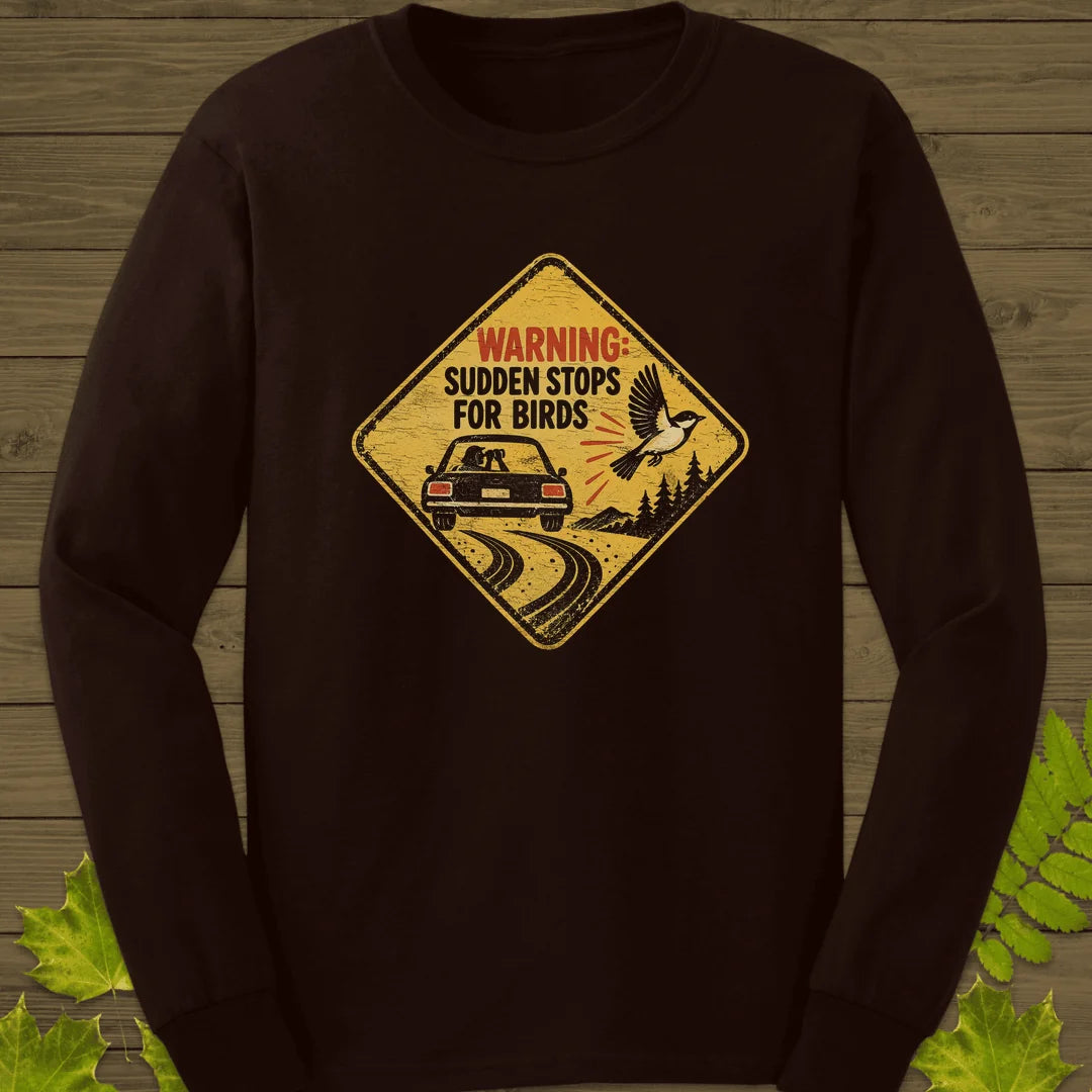 Sudden Stops Long Sleeve in Dark Chocolate