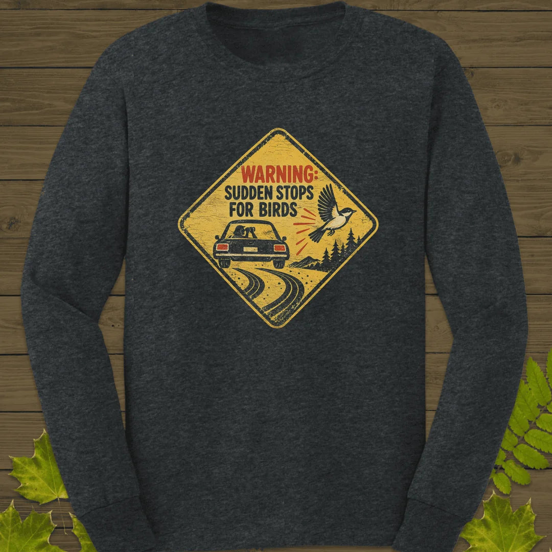 Sudden Stops Long Sleeve in Dark Heather