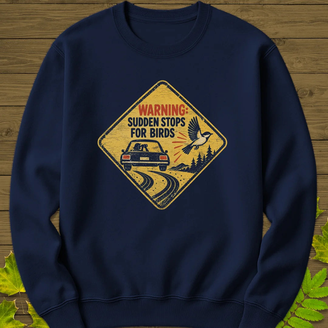 Sudden Stops Sweatshirt in Navy