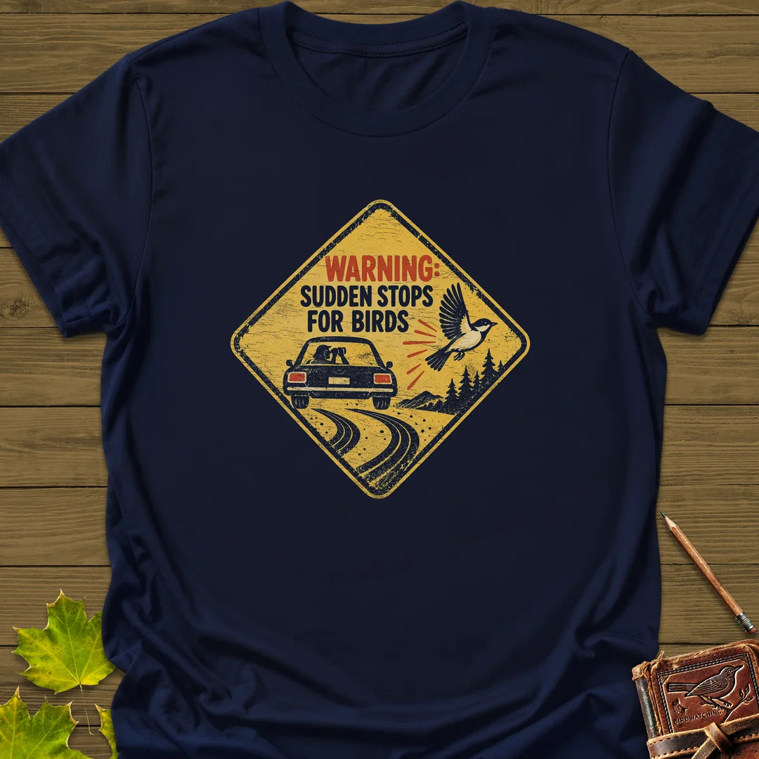 Sudden Stops T-Shirt in Navy