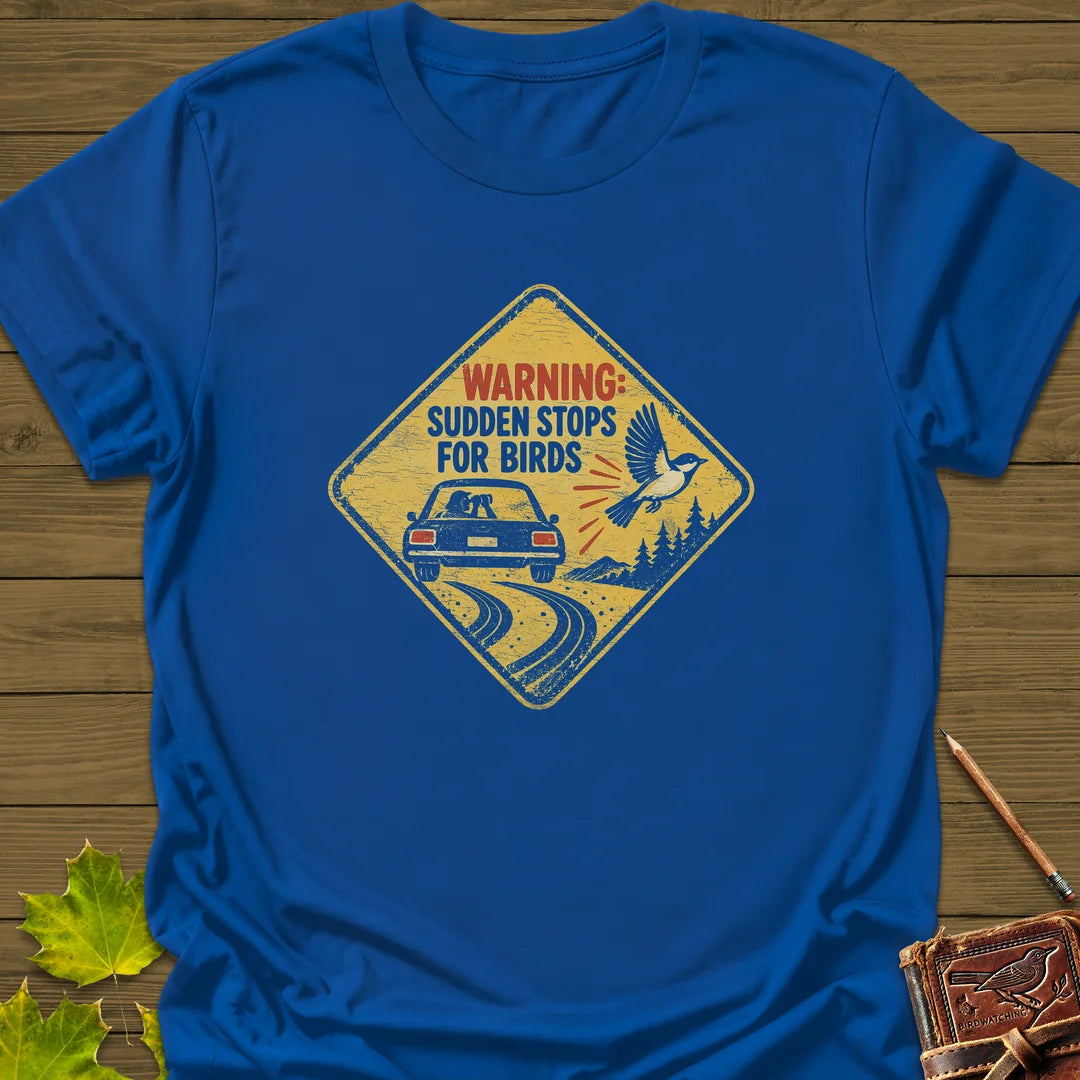 Sudden Stops T-Shirt in Royal