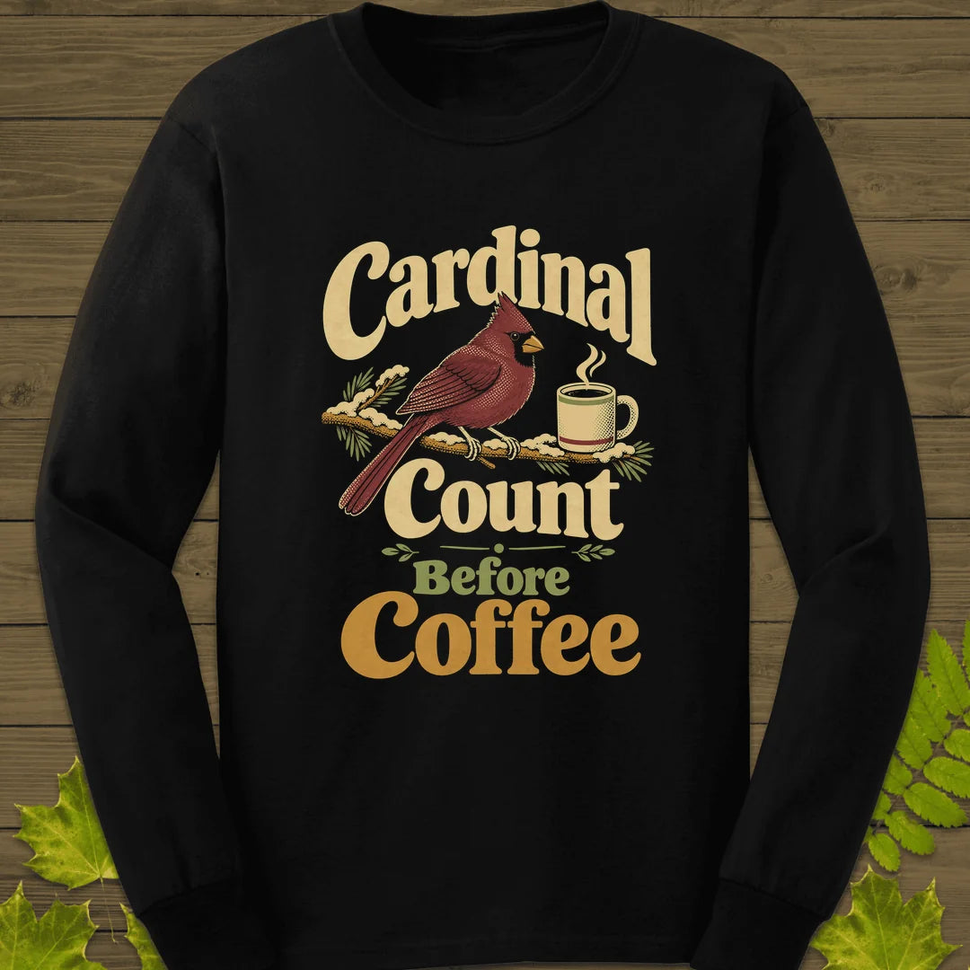 Cardinal Count Long Sleeve in Black