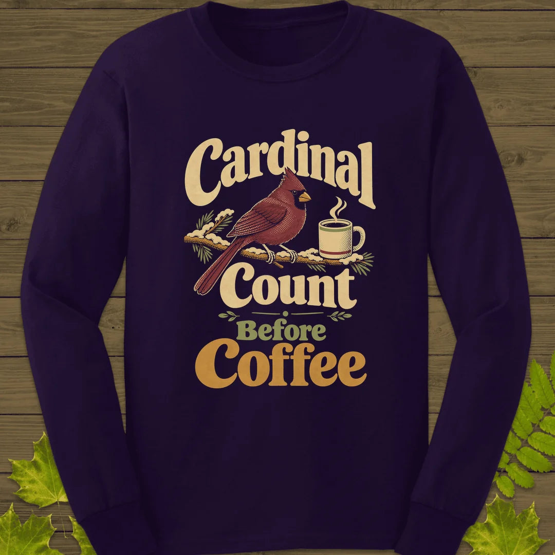 Cardinal Count Long Sleeve in Purple