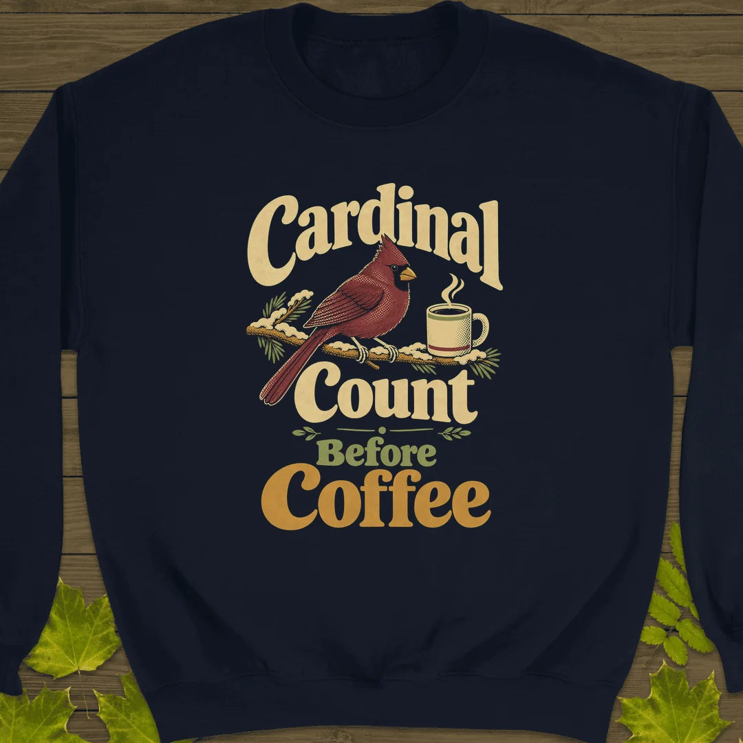 Cardinal Count Sweatshirt in Navy