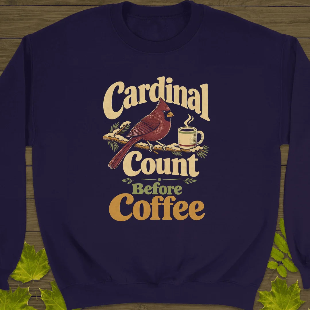 Cardinal Count Sweatshirt in Purple