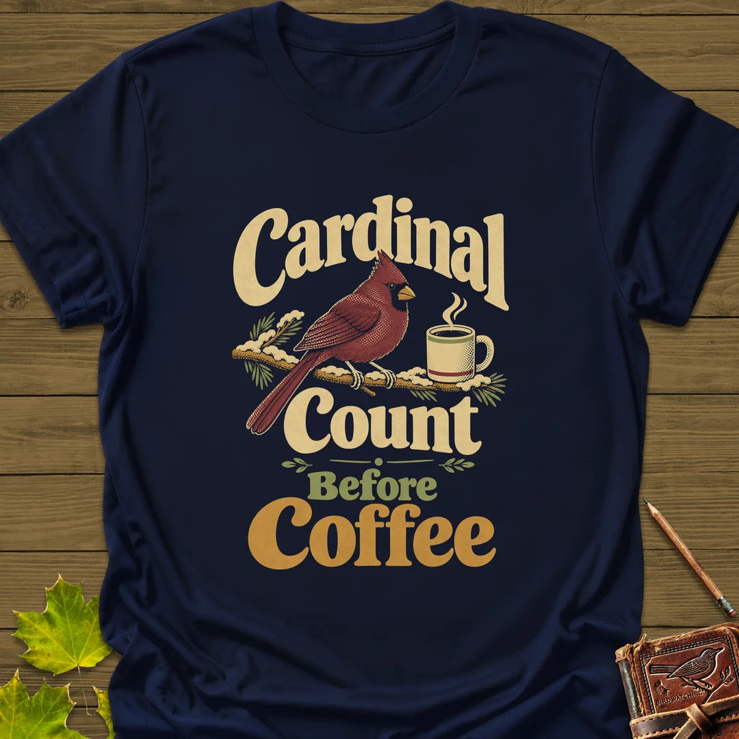 Cardinal Count T-Shirt in Navy