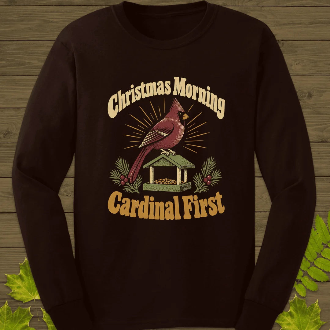 Cardinal First Long Sleeve in Dark Chocolate
