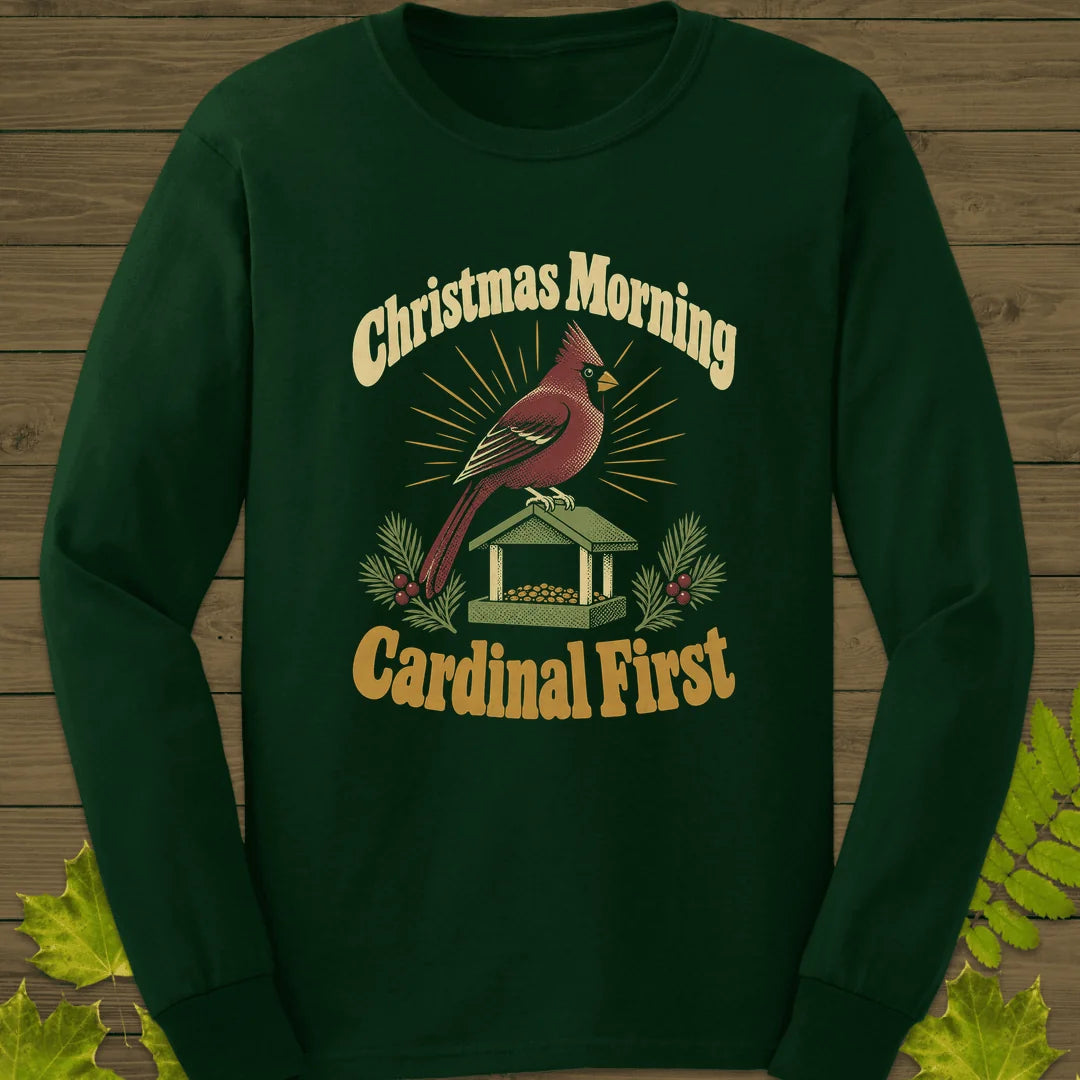 Cardinal First Long Sleeve in Forest Green