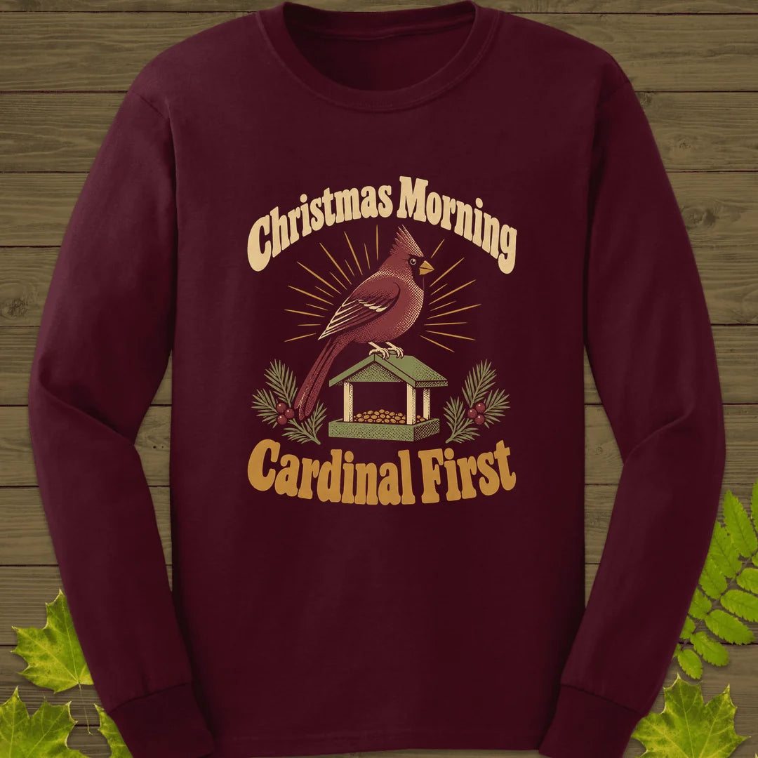 Cardinal First Long Sleeve in Maroon