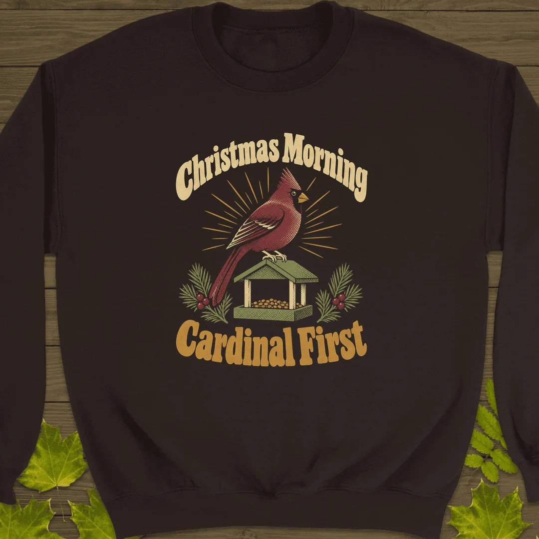 Cardinal First Sweatshirt in Dark Chocolate