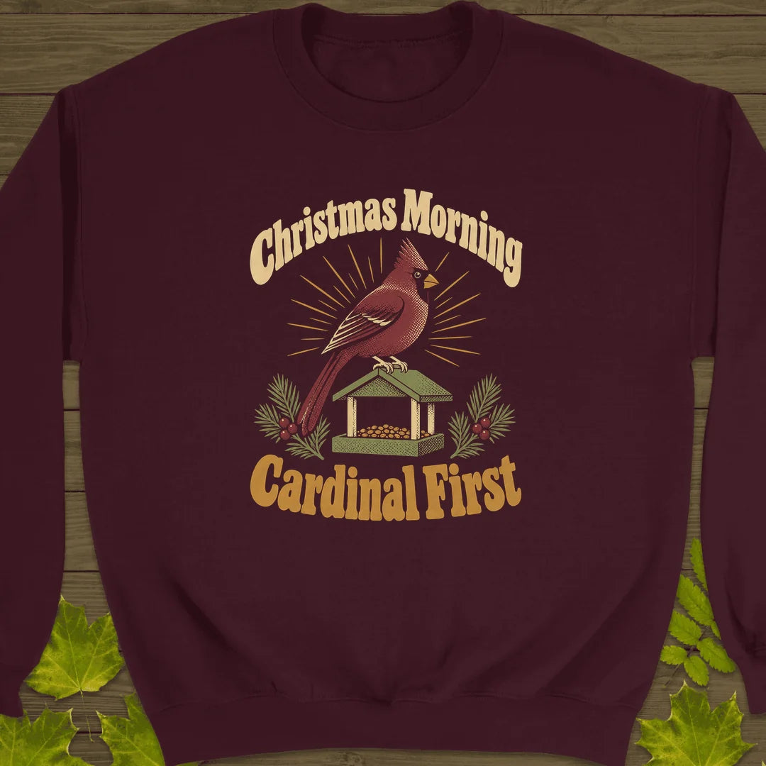 Cardinal First Sweatshirt in Maroon