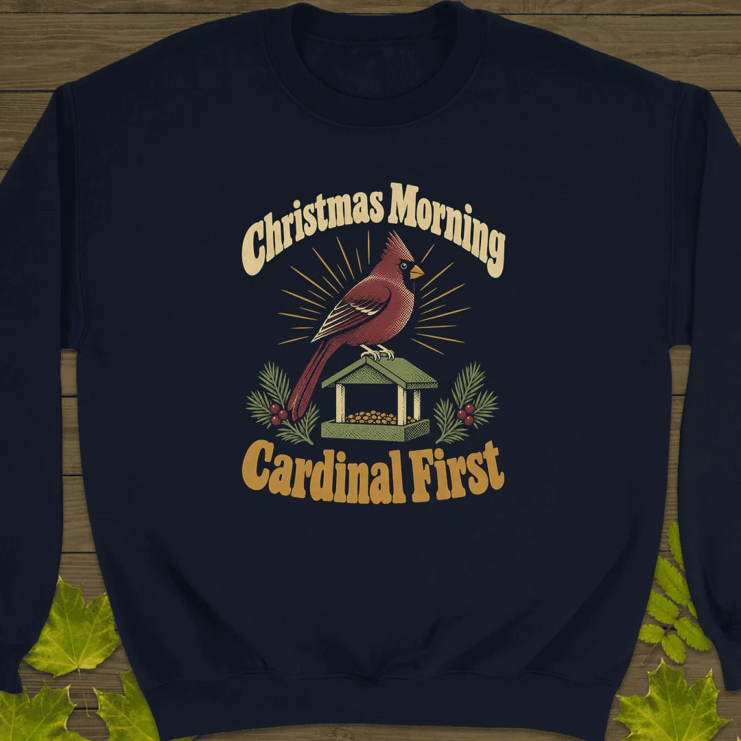 Cardinal First Sweatshirt in Navy