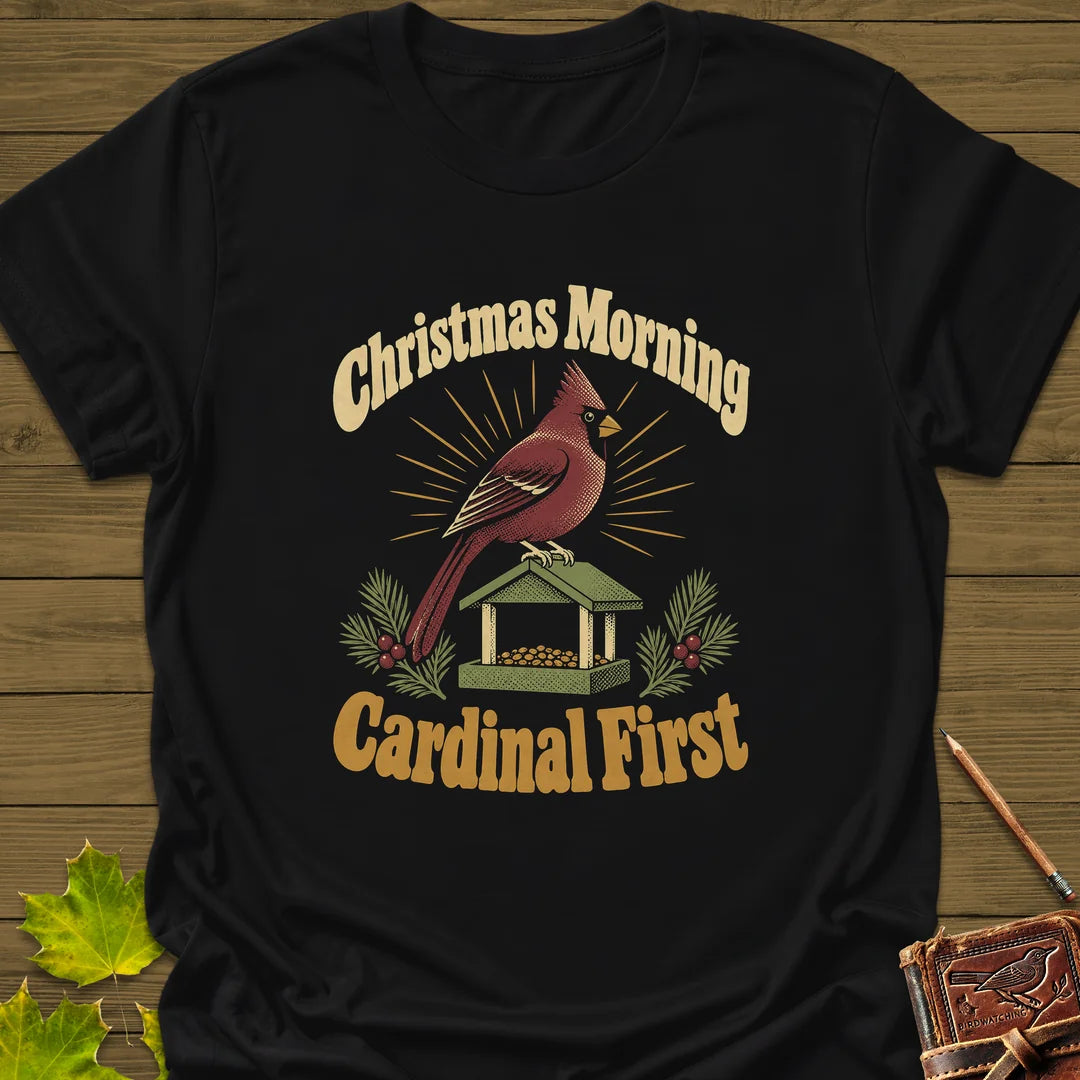 Cardinal First T-Shirt in Black