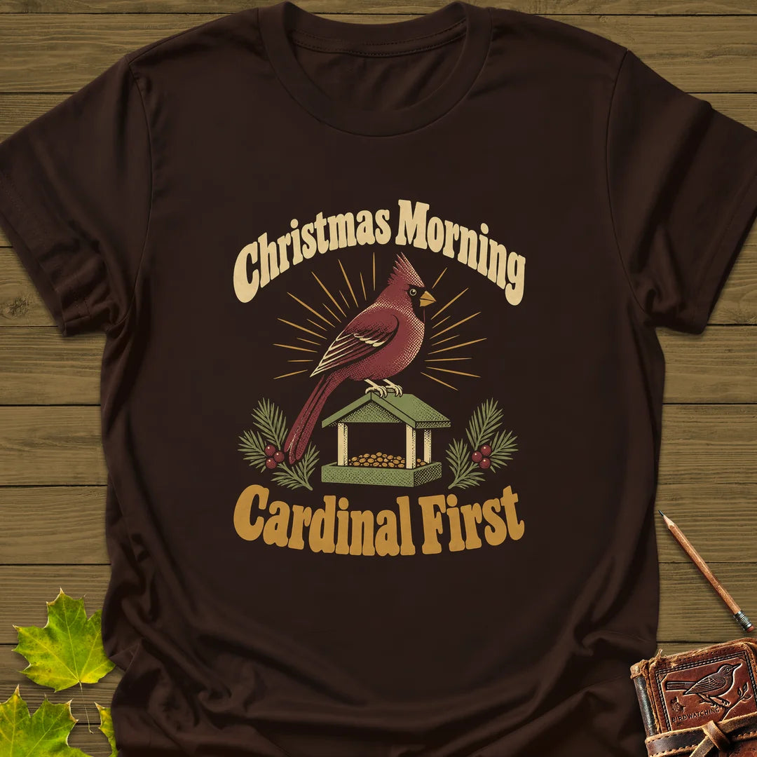 Cardinal First T-Shirt in Dark Chocolate