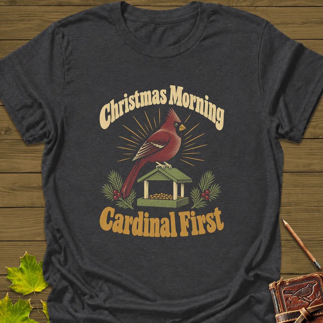Cardinal First T-Shirt in Dark Heather