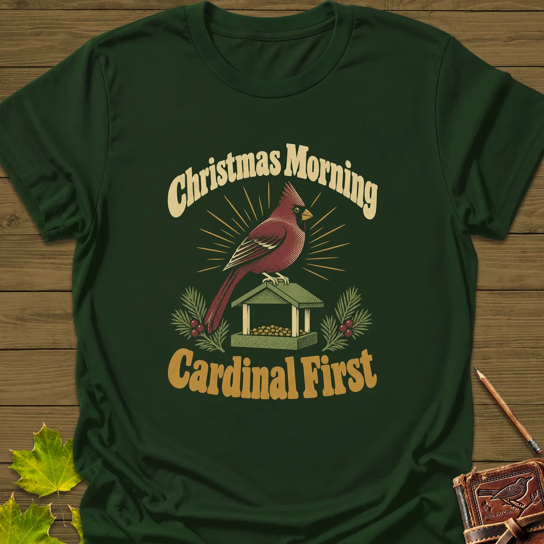Cardinal First T-Shirt in Forest Green