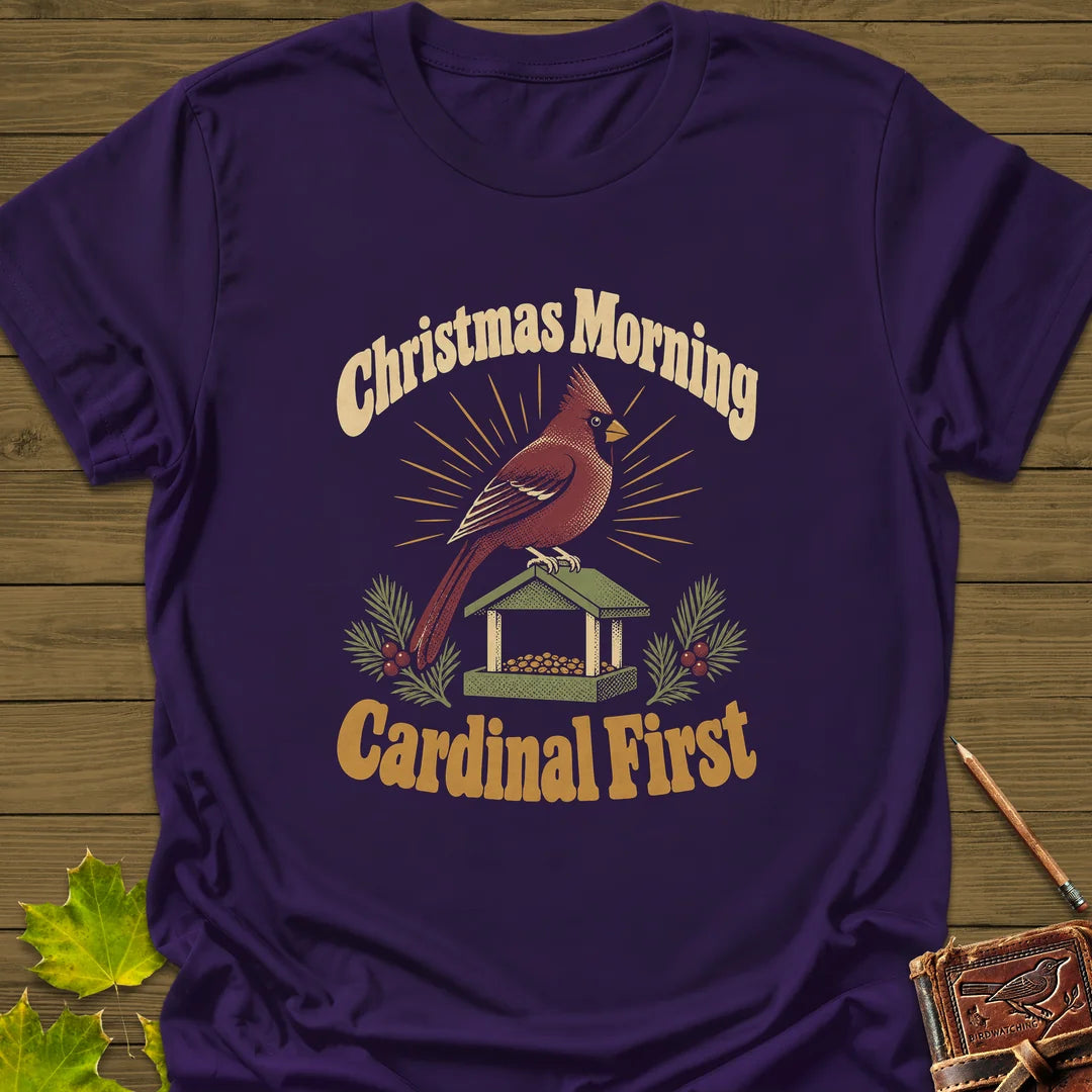 Cardinal First T-Shirt in Purple