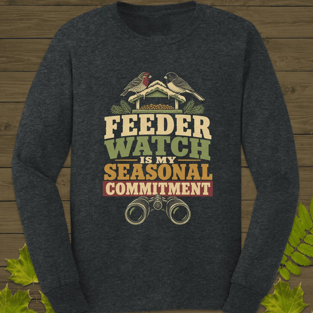 Seasonal Commitment Long Sleeve in Dark Heather