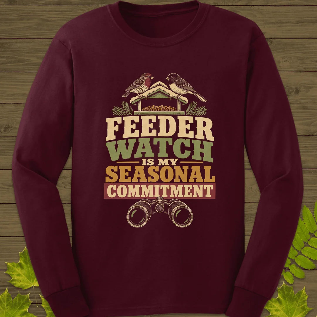 Seasonal Commitment Long Sleeve in Maroon