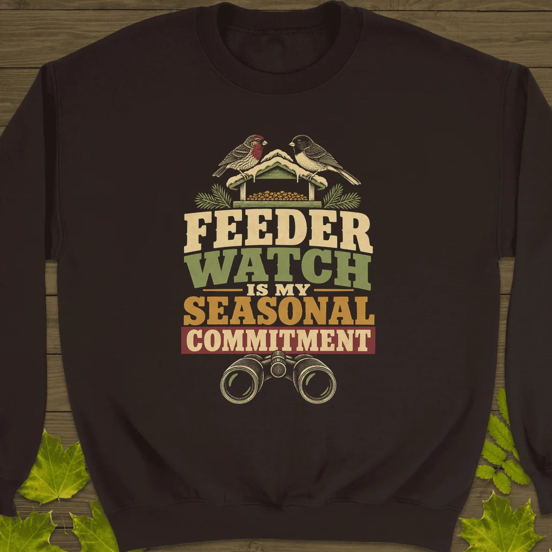 Seasonal Commitment Sweatshirt in Dark Chocolate