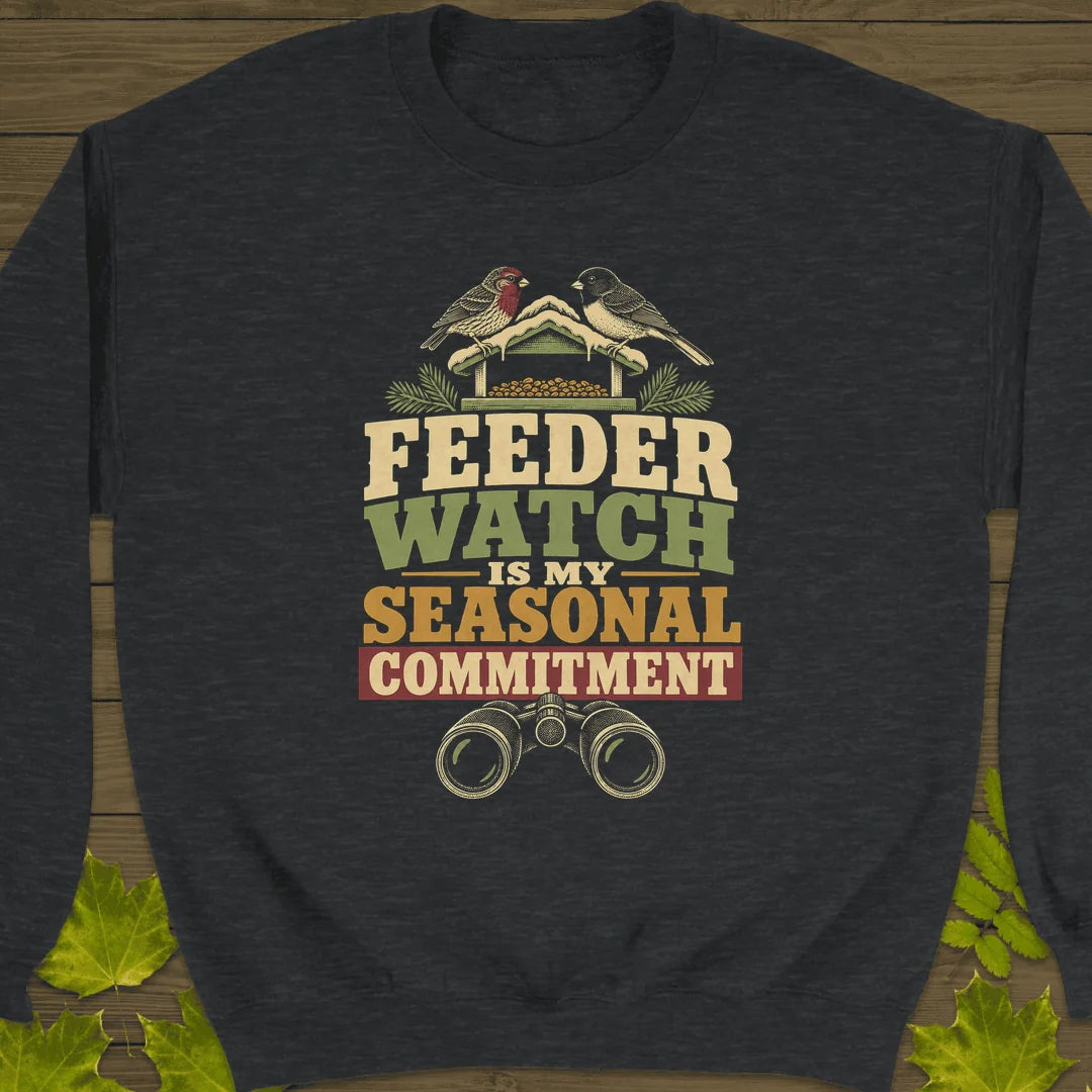 Seasonal Commitment Sweatshirt in Dark Heather