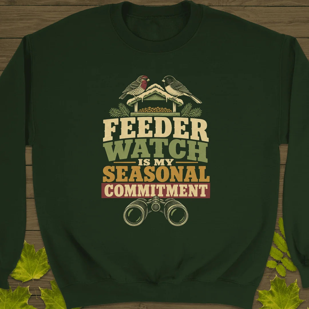 Seasonal Commitment Sweatshirt in Forest Green