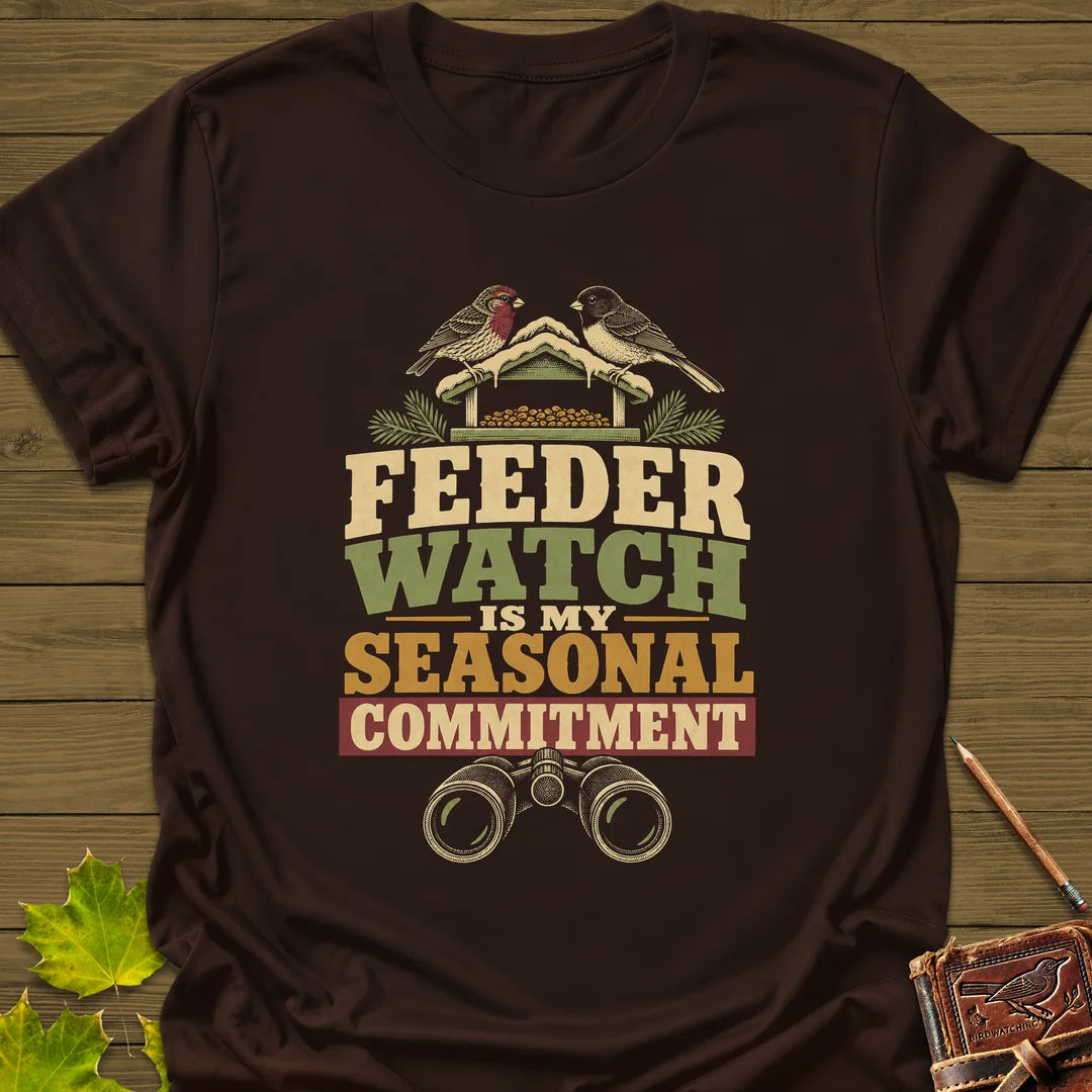 Seasonal Commitment T-Shirt in Dark Chocolate