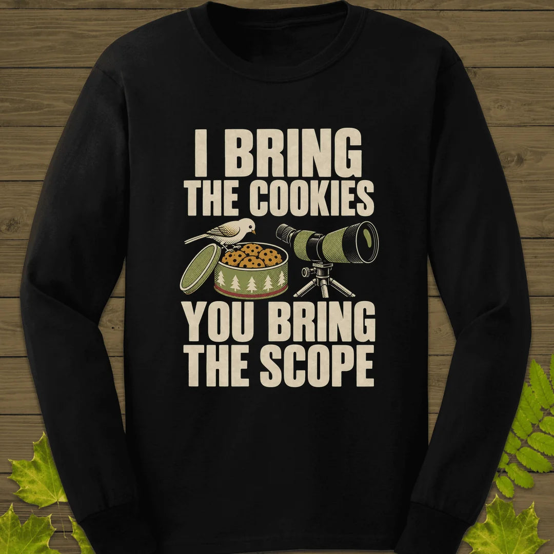 Cookies And Scope Long Sleeve in Black