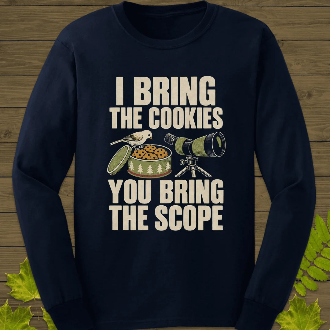 Cookies And Scope Long Sleeve in Navy