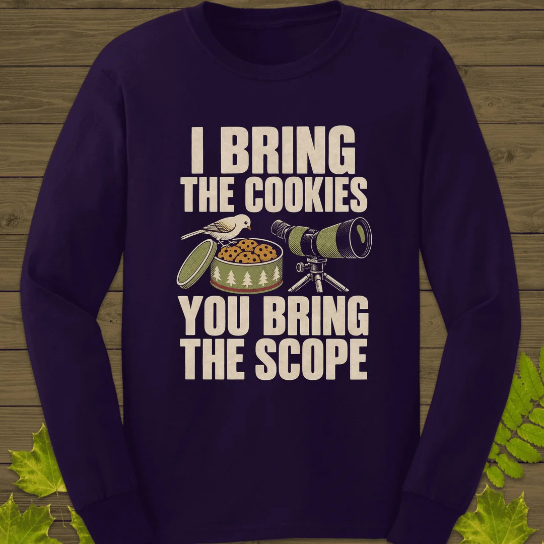 Cookies And Scope Long Sleeve in Purple