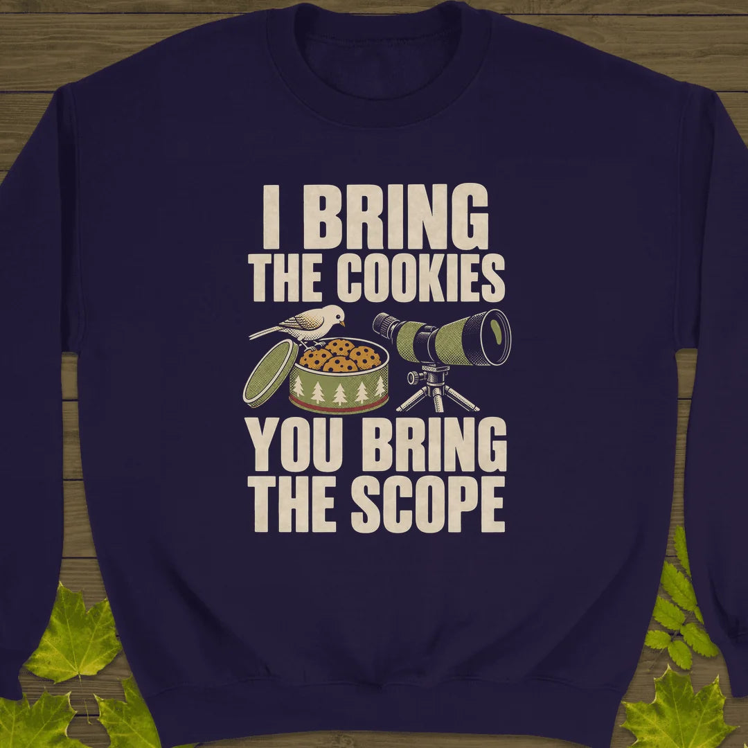 Cookies And Scope Sweatshirt in Purple