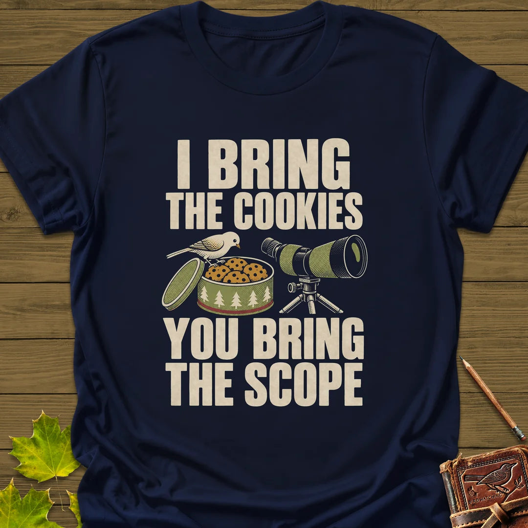 Cookies And Scope T-Shirt in Navy