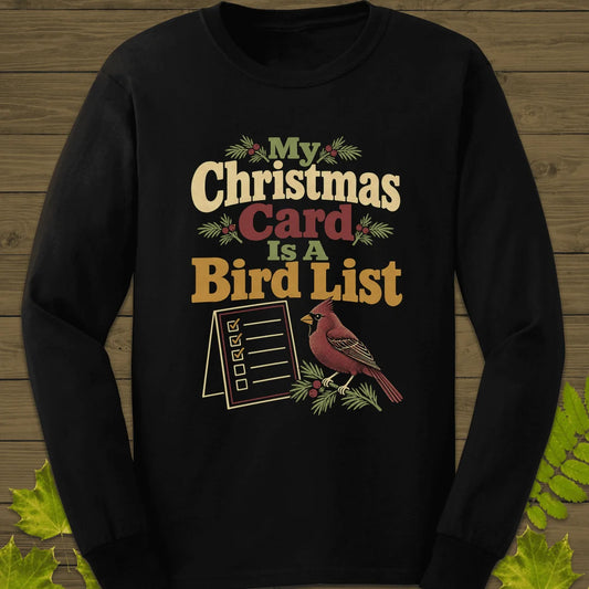 Card Is A List Long Sleeve in Black